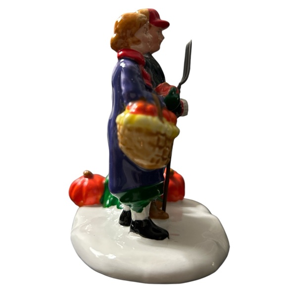 Dept 56 Original Snow Village Country Harvest 5415-1 Fall Pumpkins 1991 Retired - Picture 3 of 9